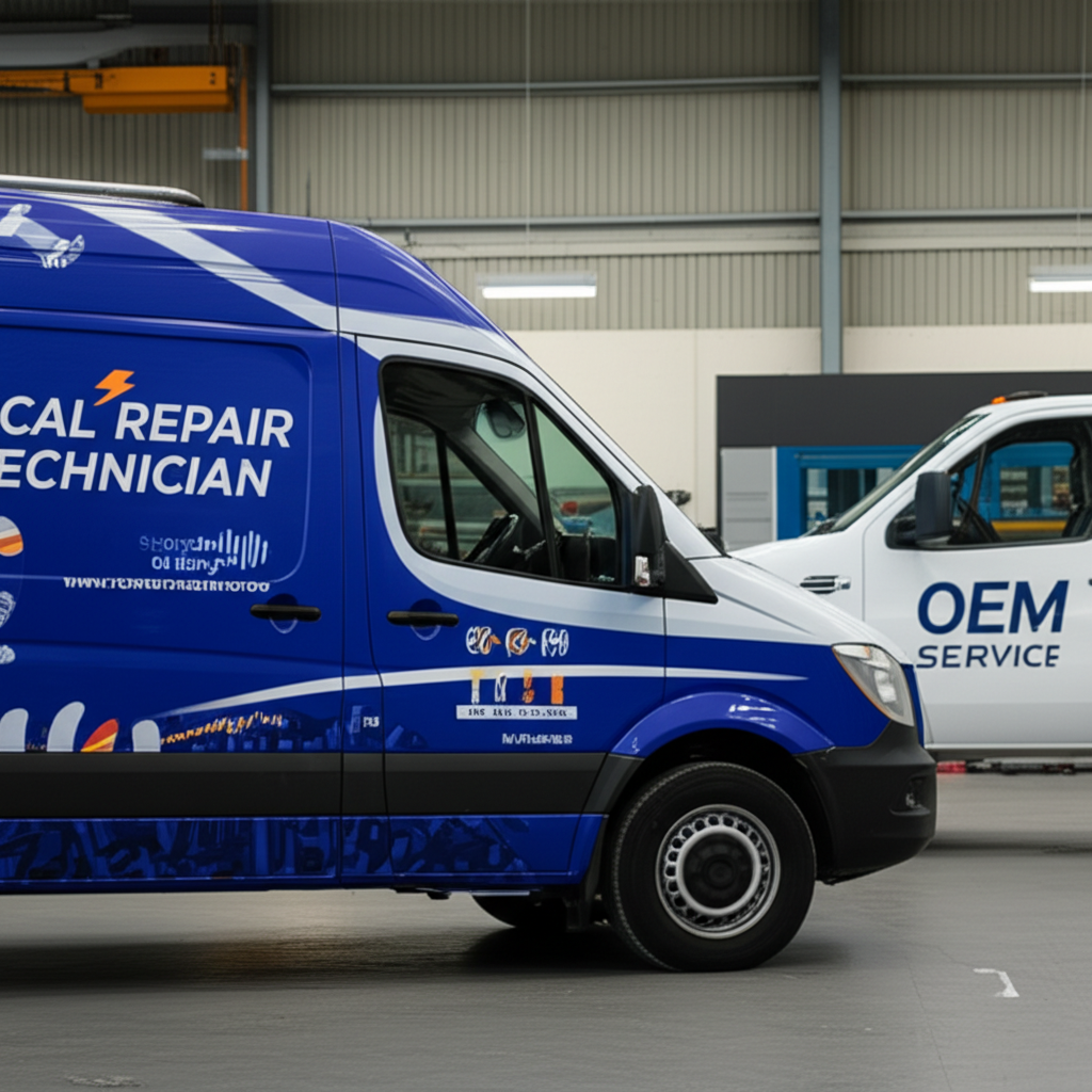 Local CNC Repair vs. OEM Service: Which Is Right for You?